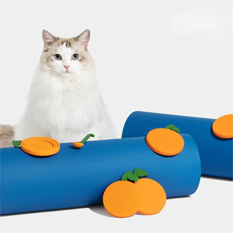 Pet food Can Lid Set | Tangerine | VETREKA
