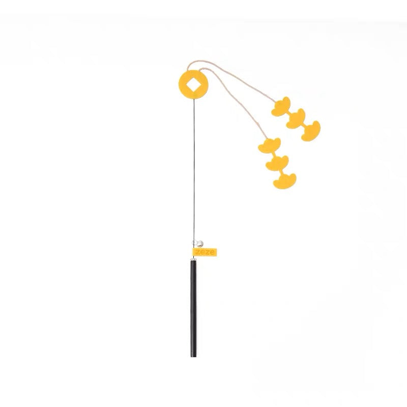 Cat Wand Stick | ZEZE-Holiday Greeting Bell