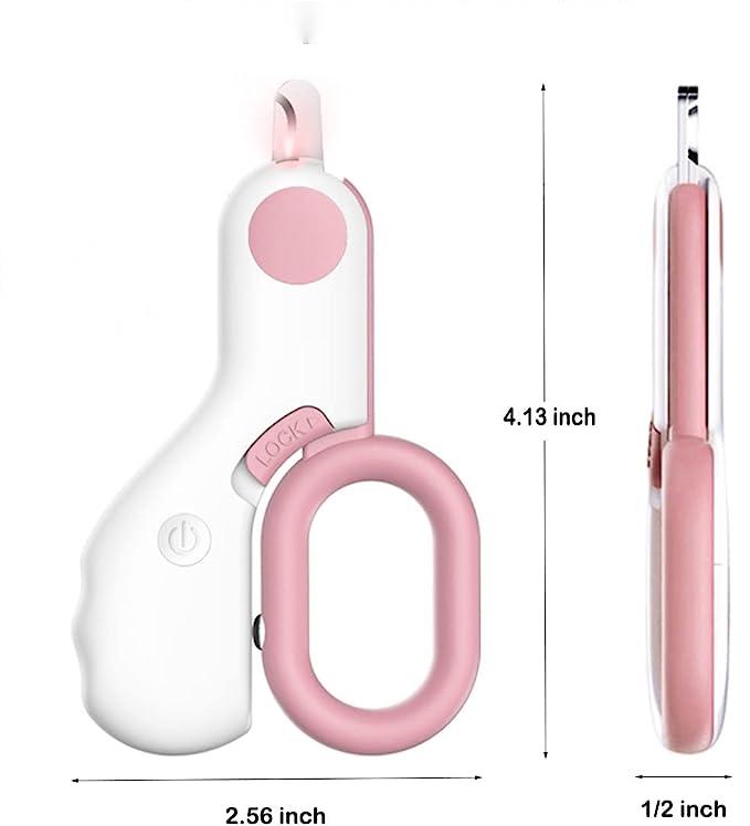 Pet Nail Clippers | PAKEWAY-Pet Led Mini Nail Clippers