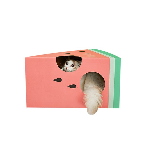 VETRESKA-Watermelon Red Cat Scratching Box