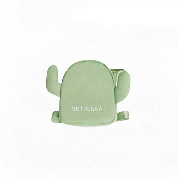 VETRESKA- Oasis Cactus Pet Harness Backpack With Leash