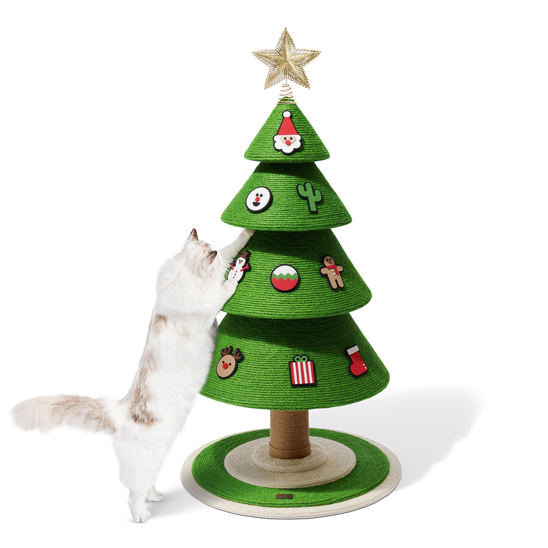 VETRESKA-Pine Cat Tree Scratcher Christmas Tree