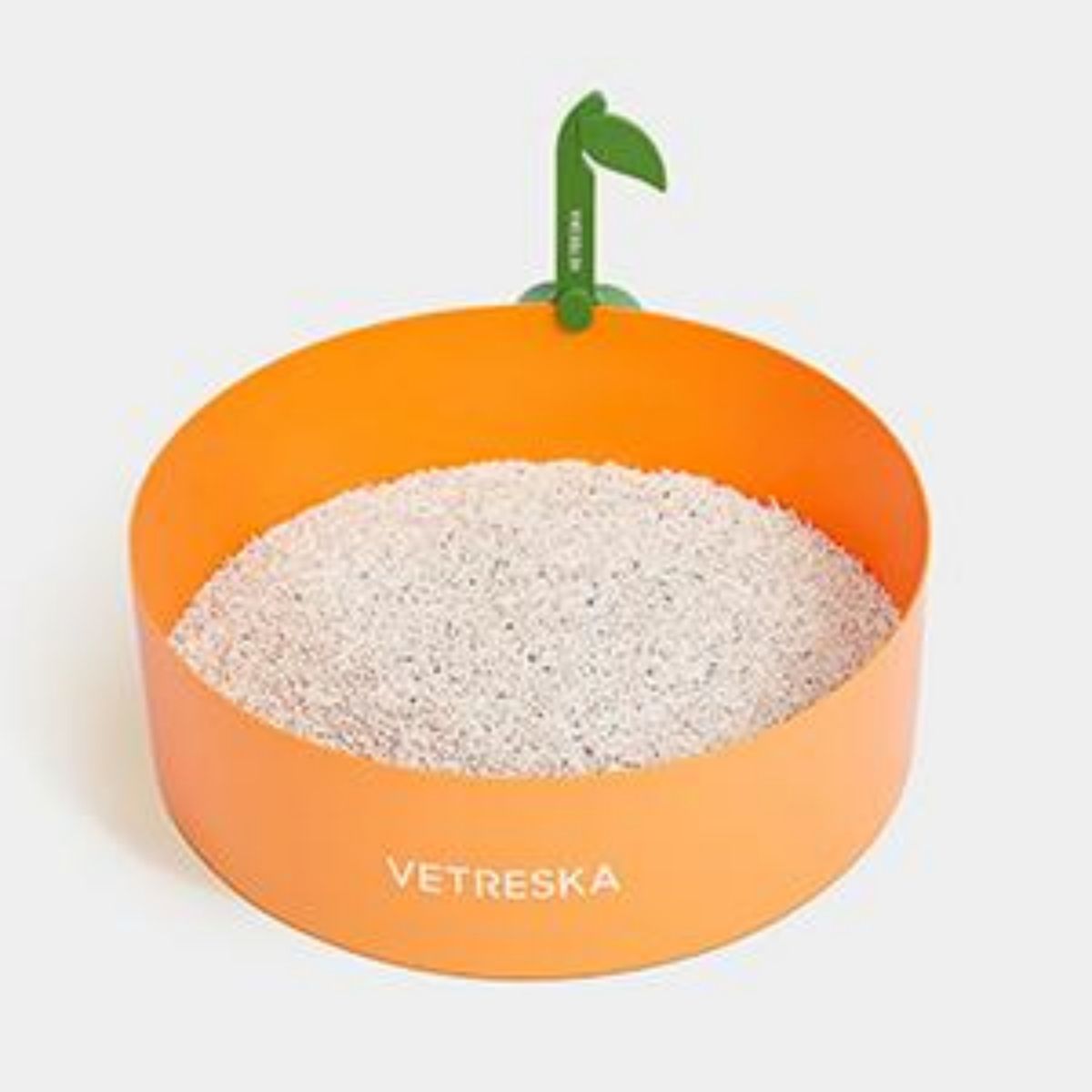 VETRESKA-Tangerine Cat Litter Tray