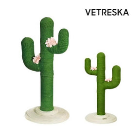 VETRESKA-Flower Cat Scratching Tree Cactus -Large 105cm