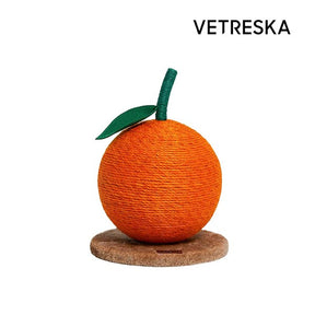 VETRESKA-Tangerine Cat Scratching Ball