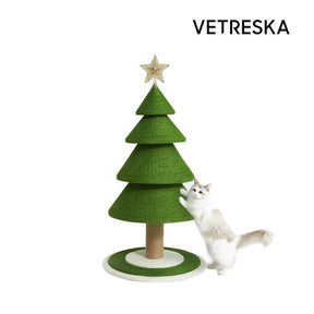 VETRESKA-Pine Cat Tree Scratcher Christmas Tree