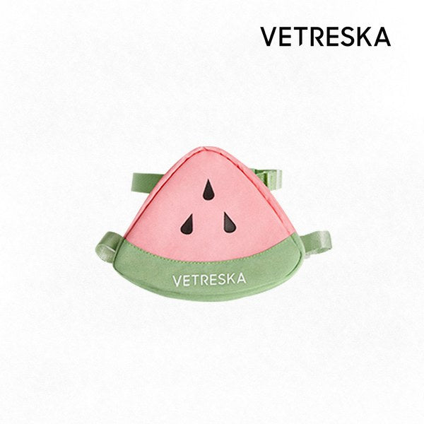 VETRESKA-Watermelon Pet Harness Backpack With Leash