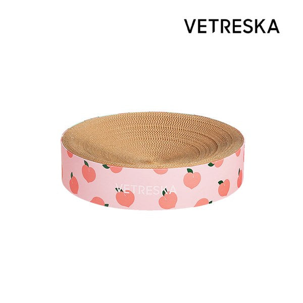 VETRESKA-Peach Cat Scratching Bed