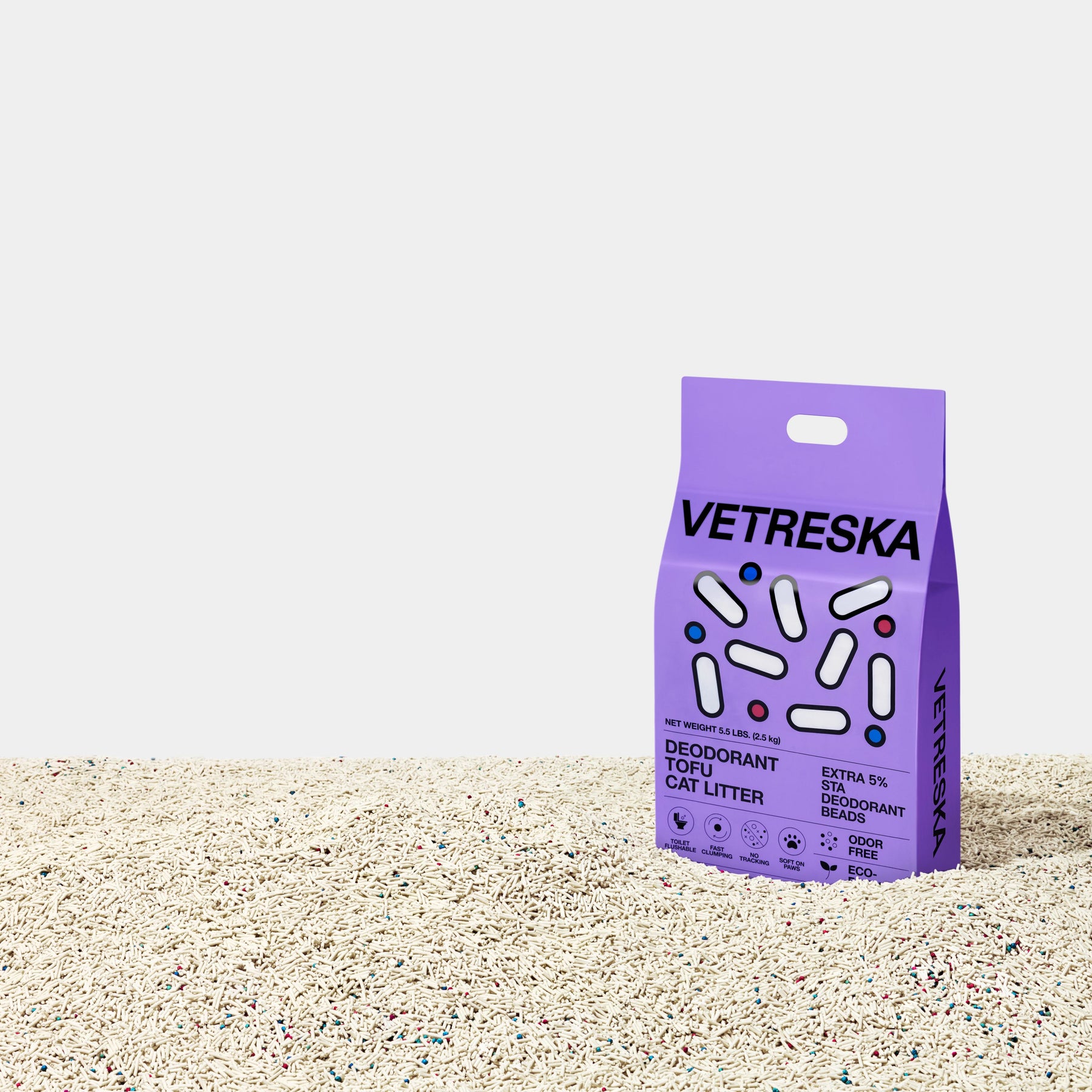 VETRESKA-Deodorant Tofu Cat Litter