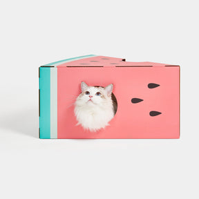 VETRESKA-Watermelon Red Cat Scratching Box