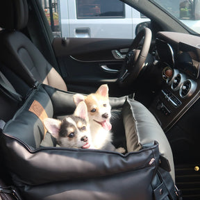 KASHIMA-Ono PU Leather Pet Car Seat