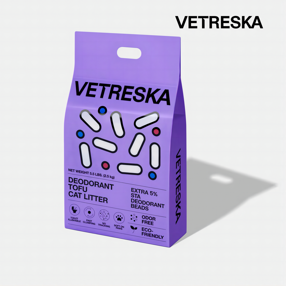 VETRESKA-Deodorant Tofu Cat Litter